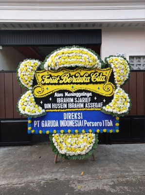 Papan Bunga Duka di Pontianak Kota